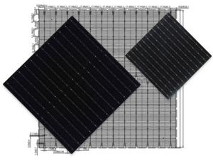 China 210mm Two Sided Photovoltaic Machine Single Crystalline Silicon Solar Cell factory