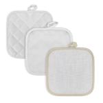 Personalised Sublimation Oven Mitt Blanks Linen Oven Mitts For Heat Transfer