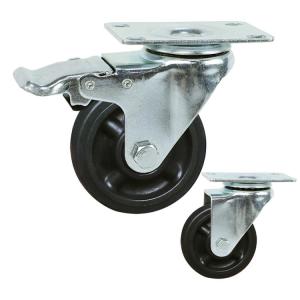 China 5 Inch 220lbs Loading Heat Resistant Caster Wheels factory