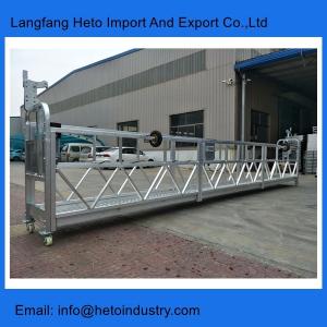 China Rope suspended platform steel telescopic suspension mechanism with counter weight factory
