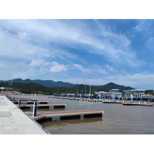 Aluminum Alloy Floating Docks Engineering Design Commercial Floating Pontoon