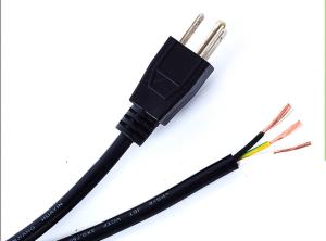 China Best Japanese PSE 3 pin 10A power cord without end 0.5m-10m OEM cable factory