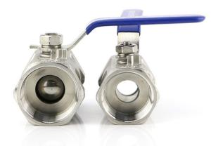 China Cf8 Investment Casting 1 Inch Threaded 1 Pc Ball Valve factory