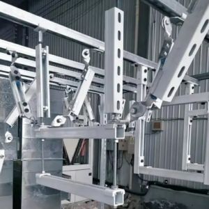 Bolted Galvanized Seismic Brackets ISO9001 for Sturdy Structures