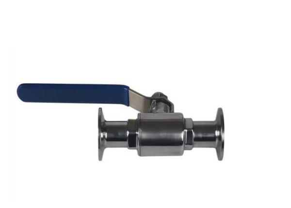 Full Port Sanitary Ball Valves 3 Way Ball Valve Stainless Steel Complete