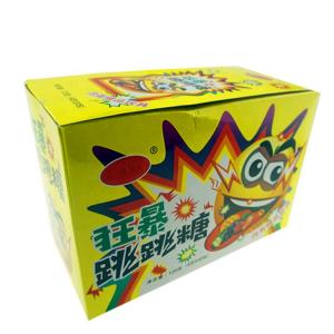 China Strawberry Pop Rocks Popping Candy Colorful Halal For Convenience Store factory