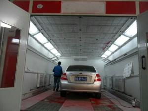 China professional car paint baking booth spray booth with CE certificate factory