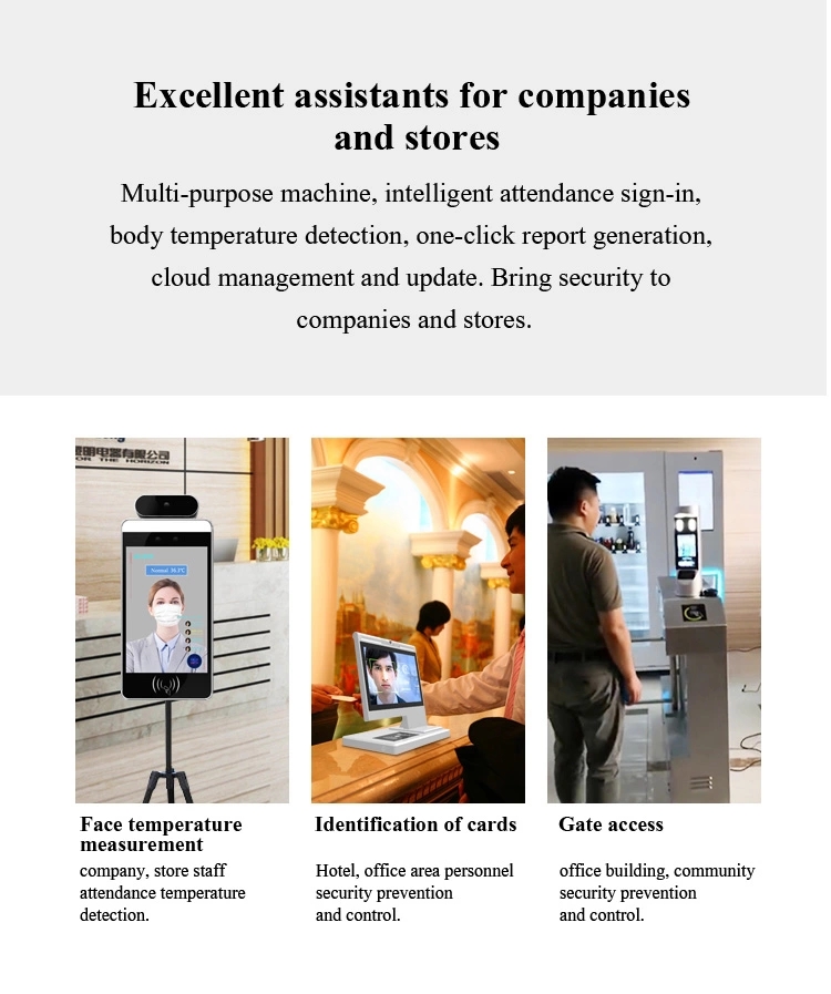 XP2020 Face Recognition Temperature Thermometer