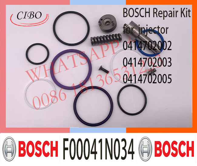 F00041N034 DIESEL VOL INJECTOR PARTS REPAIR KIT 0414702002 0414702003 0414702005 FOR VOL 5236686 6050251
