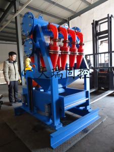 China 8nos Solids Control Dewatering Hydrocyclone Equipment 0.25 - 0.4Mpa Working Pressure factory