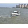 Buy cheap 2023 new 25ft FRP Half top fishing boat with cabin in cheap price from wholesalers