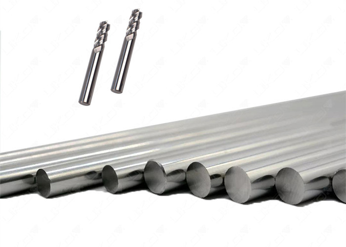 Ground Tungsten Carbide Drill Blanks , High Strength Tungsten Carbide Rod