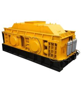China Hydraulic Toothe Double Roller Crusher 1000mm Roller diameter Grinding System on sale