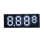 Outdoor 8.889 Gas Station Price Flip Signs Magnetic Flip Up Digital Price