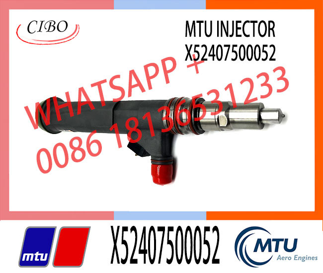 Remanufactured MTU Fuel Injectors 1576844 VTO-G441M48B X52407500052