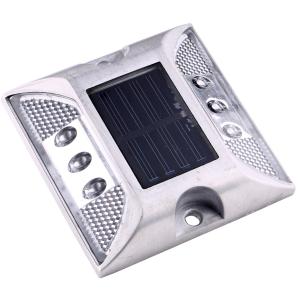 China Solar IP68 Aluminum LED Road Studs 8000mcd 100MA For Highway factory