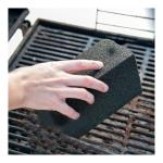 Pierre abrasive for cleaning grill brick