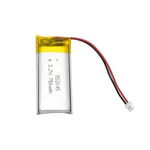 China OEM / ODM Lithium Polymer Battery Pack 3.7V 750MAH LiPo Battery LP852045 factory