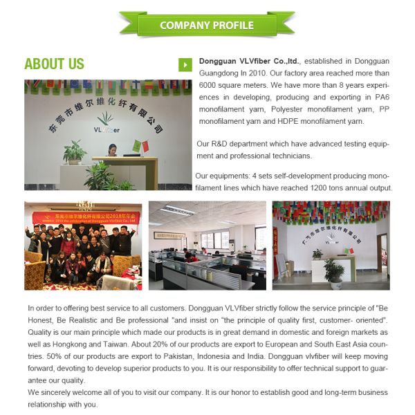 0.11mm 0.08 0.12 mm 100% PET Polyester Monofilament Yarn