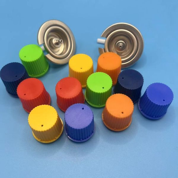 Designed with High Safety Measures Gas Cylinder Valve Metal And PP