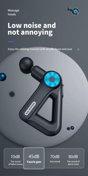 Customized Massager Gun 1100-3200rpm Speed for Optimal Performance in Athletes