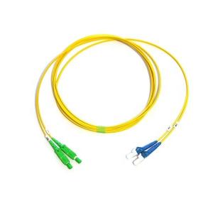 China LSZH PVC Optic Fiber Patch Cord SM SX G657A2 G652D OM1 2 SC LC ST FC factory