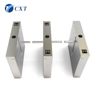 China Automatic Drop Arm Turnstile For Community Stainless Steels 304 factory