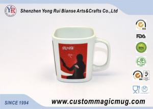 China Personalized Heat Sensitive Color Changing Mugs , Magic Coffee Mug With Photo factory