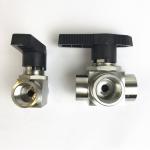 SS Welding 3 Way Thread Ball Valve 8500psi Leak Tight Performance