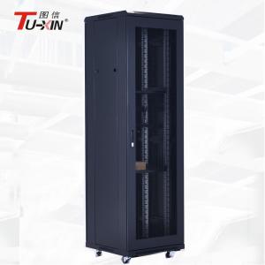 China Commercial Rack Enclosure Server Cabinet , Dustproof Server Tower Cabinet factory