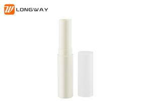 China PP Beige Empty Lip Balm Tubes , Plastic Lipstick Tubes 4g Of Kerean Style factory