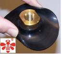 4 Inch Diamond Polishing Pads For Concrete Countertops , Sandstone Rubber