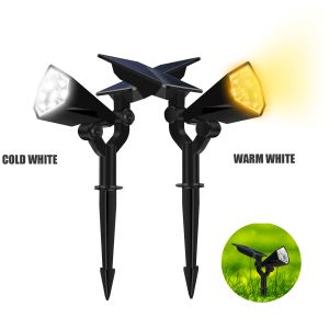 China 2200mAh 3000K Solar Powered Garden Lights IP65 Four Lighting Modes 500lm on sale