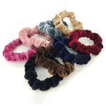 Vintage Other Silk Products 0.03kg 6cm Large Velvet Scrunchies