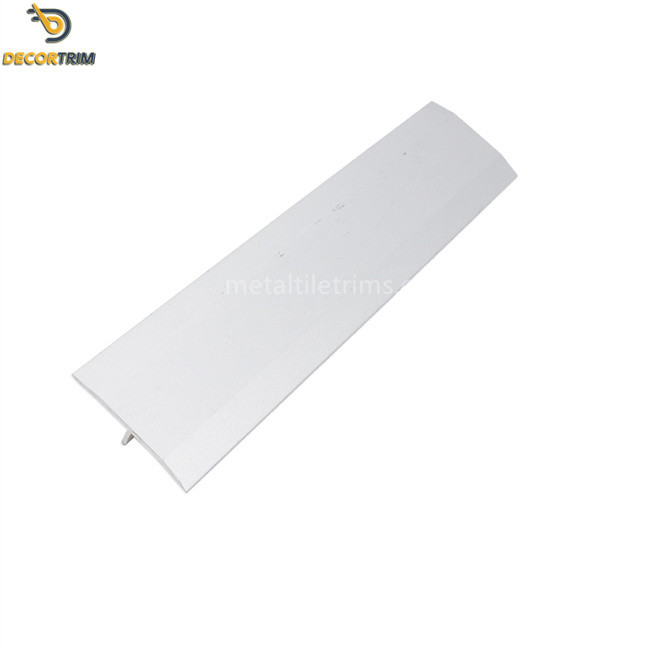 24.8mm Aluminium Floor Cover Strip , Anodized T Mould Transition Strip