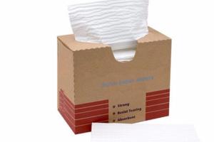 China 4 Ply Pulp Disposable Scrim Reinforced Wipers For Industrial factory