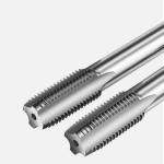 Steel Machine Tap M12x1 5 Tap High Speed Straight Fluted Tap 4 Flutes