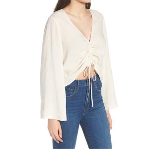 China Latest Ladies New Fashion Summer Casual Long Sleeve Blouse for Women factory