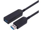 AM To AF 4K 60Hz USB 3.0 Fiber Optic Cable Maximum Length 100m