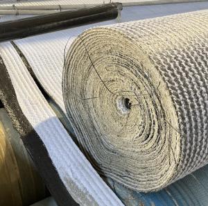 China Waterproof Membrane Geotextile Bentonite Non Woven Fabric for Reservoir Clay Liners factory