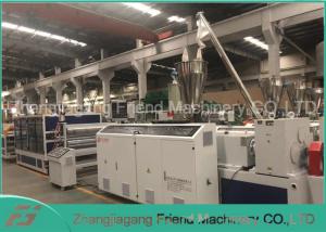 China 1100mm ASA Plastic Profile Production Line Quantitative Feeding factory