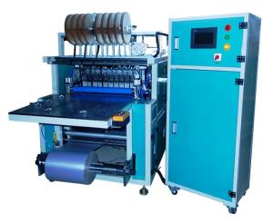 China 8 Heads 12.7mm Automatic Magnetic Stripe Laying Machine YMSL-1000 For Cards factory