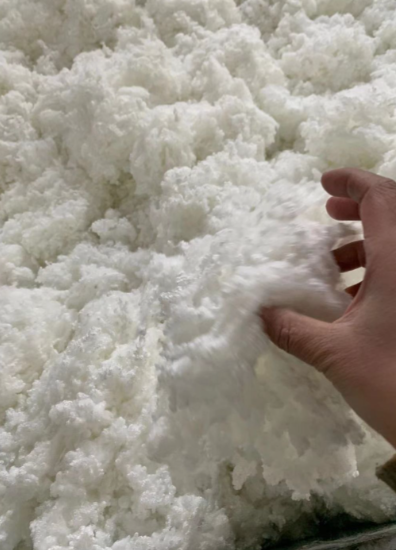 2Dx51mm Virgin Polyester Staple Fiber High Tenacity Adjustable Crimp Frequency for Better Performance