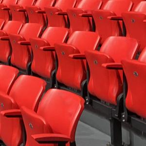 China Fireproof HDPE Fixed Stadium Seating Riser Mounted Or Floor Mounted factory
