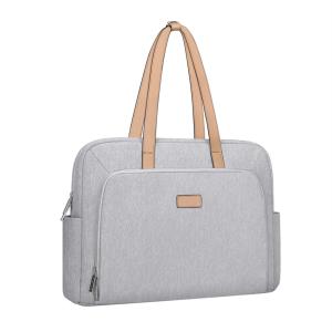 China 17.3&quot; 17&quot; Leather Custom Laptop Bags Messenger Overnight With Pu Handle Cool factory