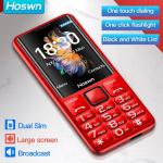 Flashlight Dual SIM Elderly Mobile Phones 2G Feature I79 Phones For Old People