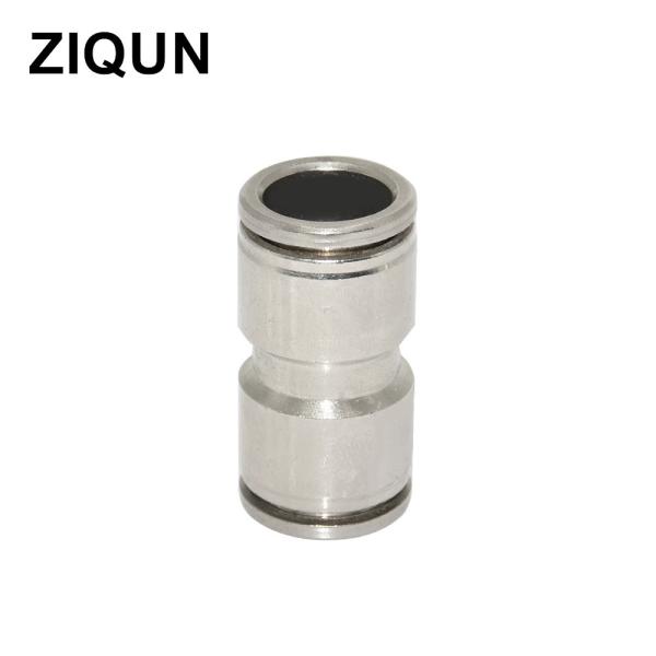 ZIQUN Brass Fittings, push fit Coupling quick connector Straight connector push