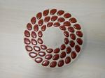 230mm Wool Felt Diamond Polishing Wheels For Concrete Floors , Carton Package