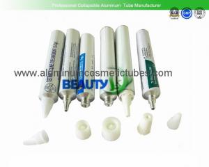 China Aluminum Refillable Squeeze Tubes , Lotion Tube Containers Silk Screen Printing factory