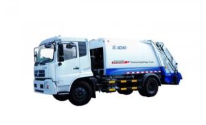 China Self Compress Special Purpose Vehicles Rear Loader Garbage Truck factory